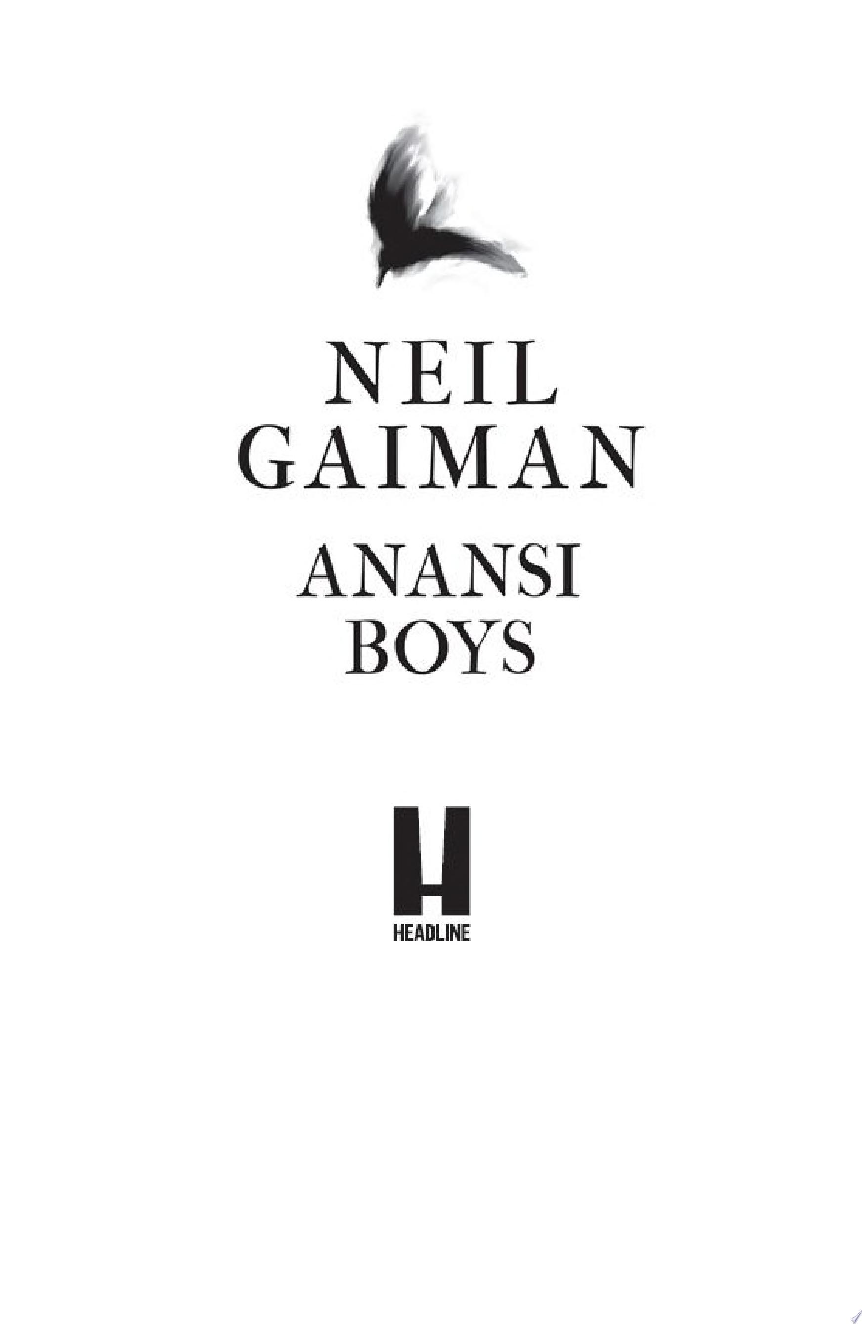 Anansi Boys